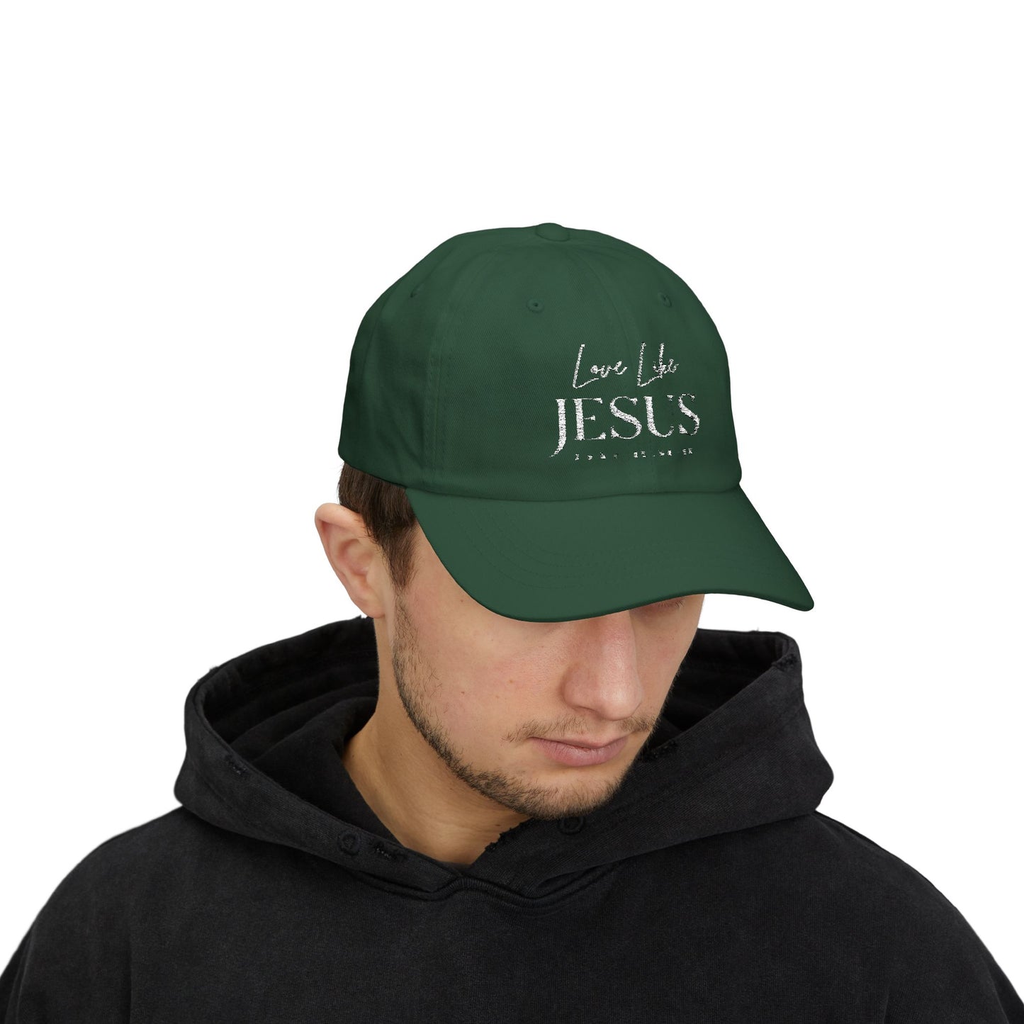 Love Like Jesus Hat | Christian Embroidered Cap | Faith-Based Apparel