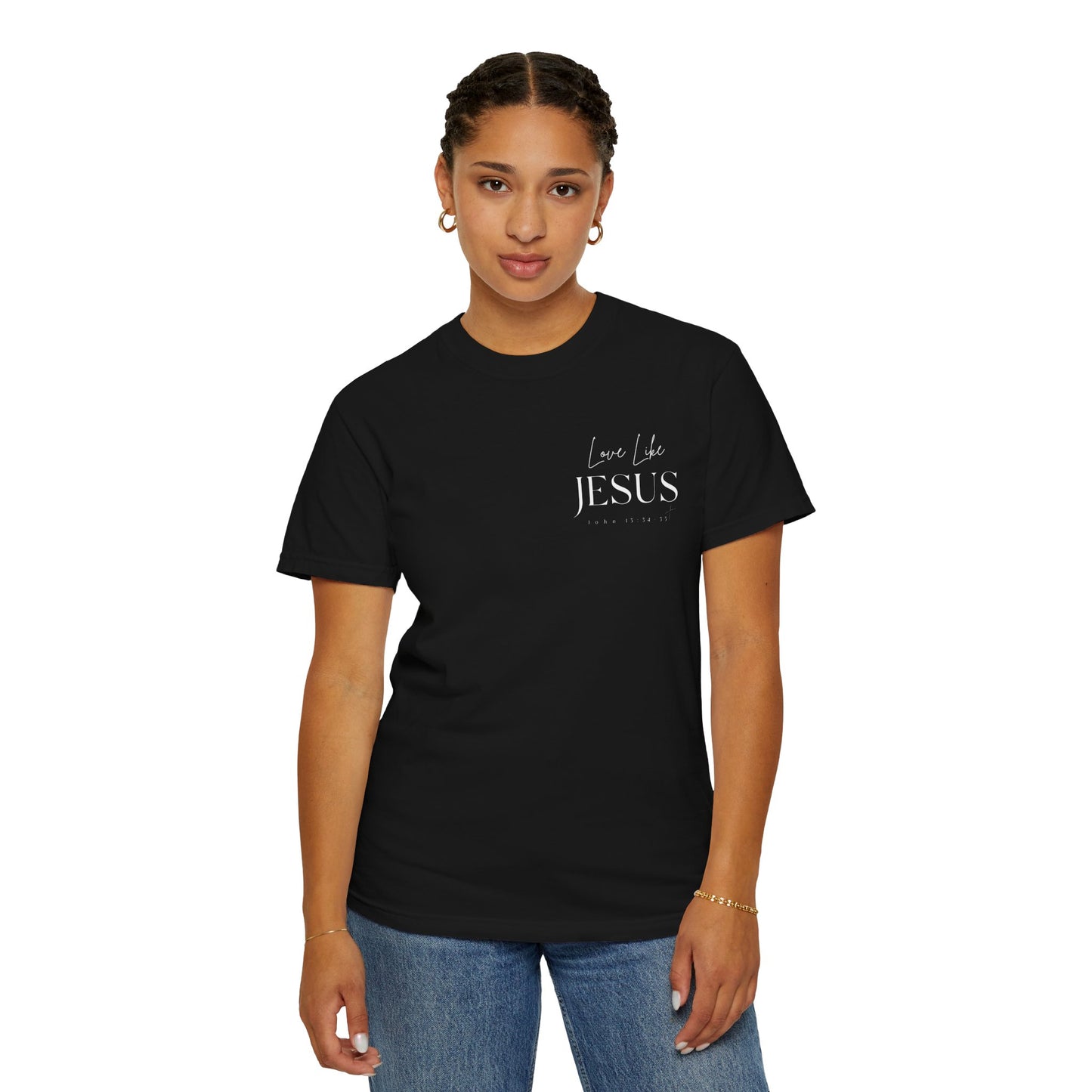 Love Like Jesus Sunflower T-Shirt – John 13:34-35