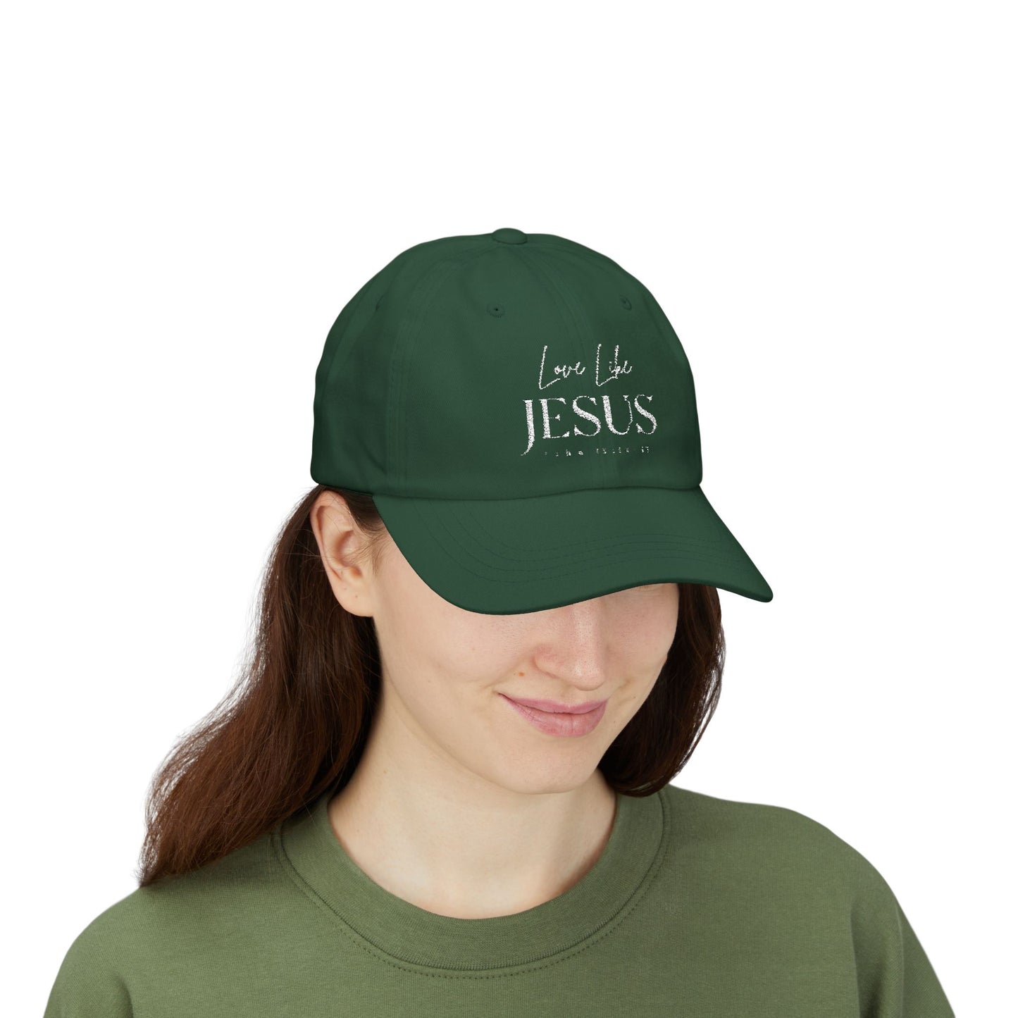 Love Like Jesus Hat | Christian Embroidered Cap | Faith-Based Apparel